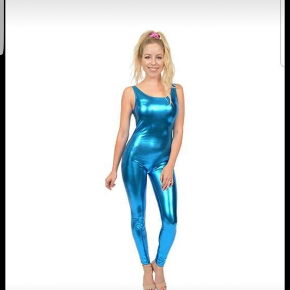 Metallic Unitard